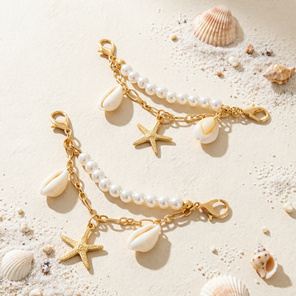 Pearl Shell Shoe Chain